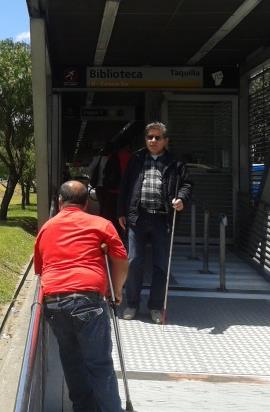 Recorrido de TransMilenio con los Integrantes del Consejo de Discapacidad