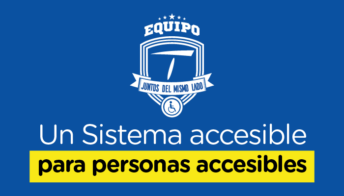 #EquipoTaccesible