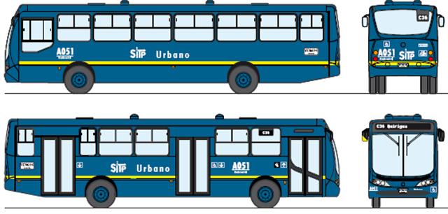 Bus del Servicio Urbano