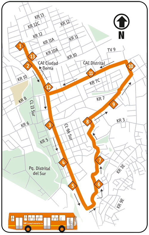 Ruta Complementaria 15-6