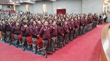 Conductores en la ceremonia Operador 10