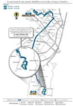Su recorrido se modifica en el sector de El Uval