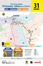 Mapa de la ruta AH602