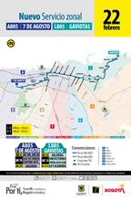 A805 7 de Agosto - L805  Gaviotas