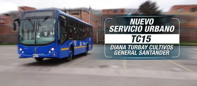 Ruta TC15: Diana Turbay Cultivos - General Santander