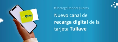 La Tarjeta tullave tendrá nuevo canal de recarga digital