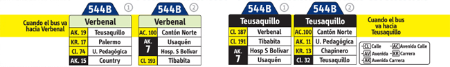 Ruta 544B Ruta 544B