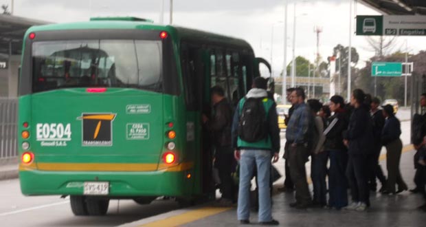 Nuevos puntos de parada Ruta Alimentadora 16-8 Zona Franca