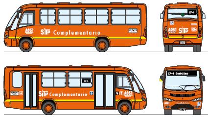 Servicio Complementario Bus 60 Pasajeros