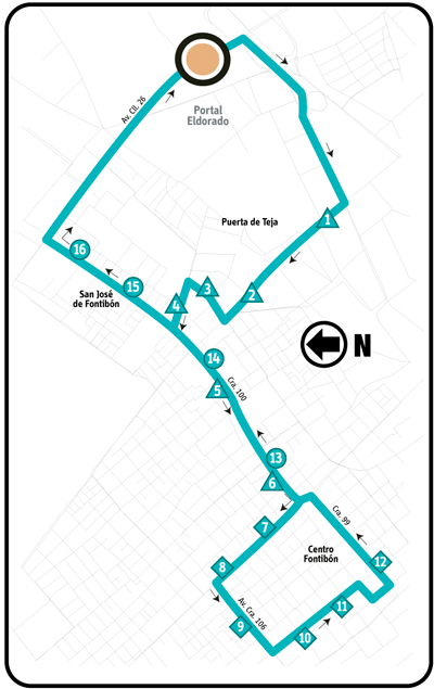 Ruta Alimentadora Fontibón - Centro