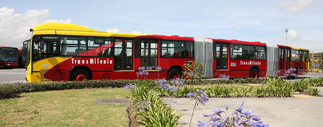 Sistema TransMilenio ambientalmente sostenible