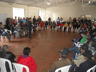 Gestión Social presente en la zona rural de Ciudad Bolívar