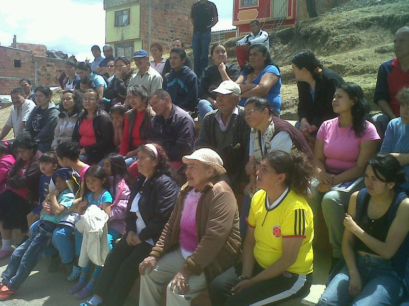 Hablando con la comunidad de la Localidad de Ciudad Bolívar