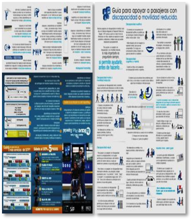 Guía para apoyar parajeros en condición de discapacidad