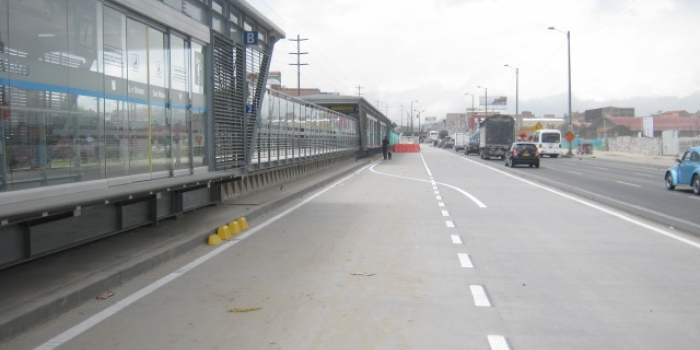 TransMilenio inicia operación en la Estación Intermedia San Mateo